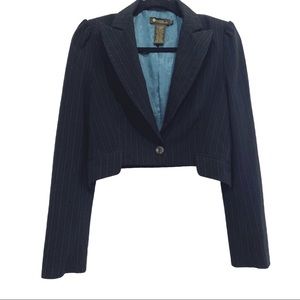 Crop top blazer reworked